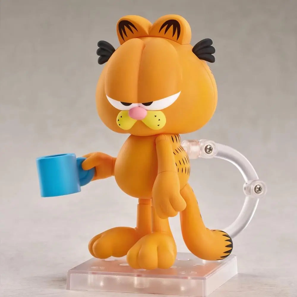 In Stock Original Good Smile Nendoroid 2638 The Garfield Show Garfield GSC Anime Action Figures Model Toys
