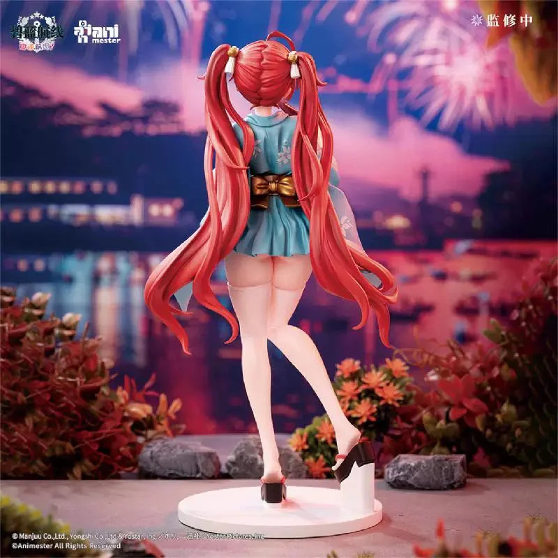Original Genuine Animester Azur Lane 24cm Uss Honolulu Anime Action Collection Ornaments Figure Toys Birthday Gift Glazovin