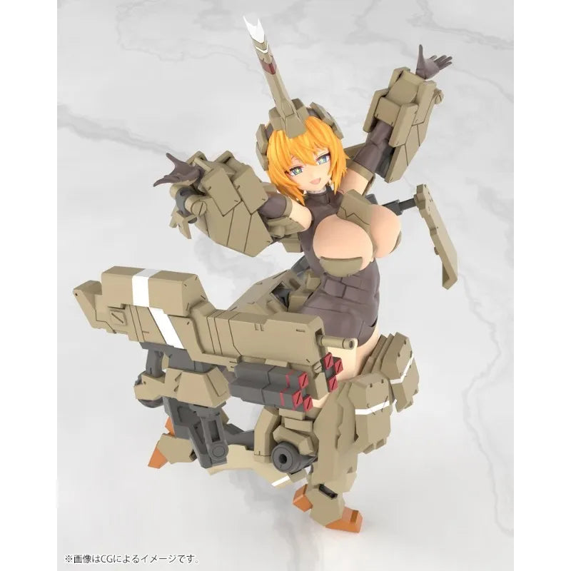 Original Kotobukiya FG124 Kaiten Ko Action Figure Frame Arms Girl Mobile Suit Girl Doll Figures Assembled Model Kit Toys Gifts