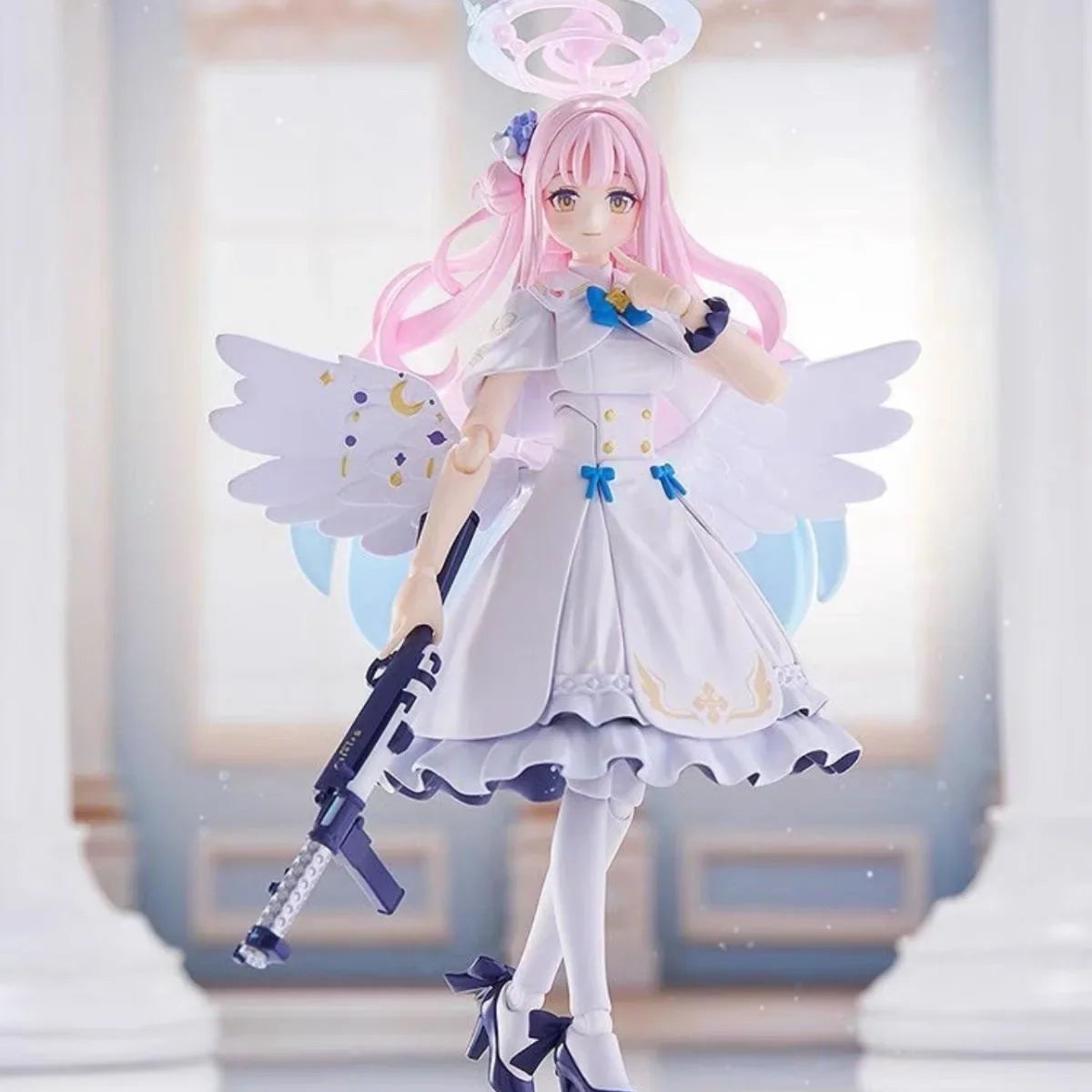 Blue Archives Beautiful Girl Holy Garden Unflowers Cute Handmade Series GK Trendy Play Ornament Gift Model Wholesale