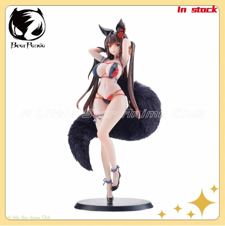 Auf Lager Original BearPanda TACCO Bara 1/6 Echter Plüsch/bewegliche Augen Figur Anime-Modell-Sammlung Geschenkspielzeug