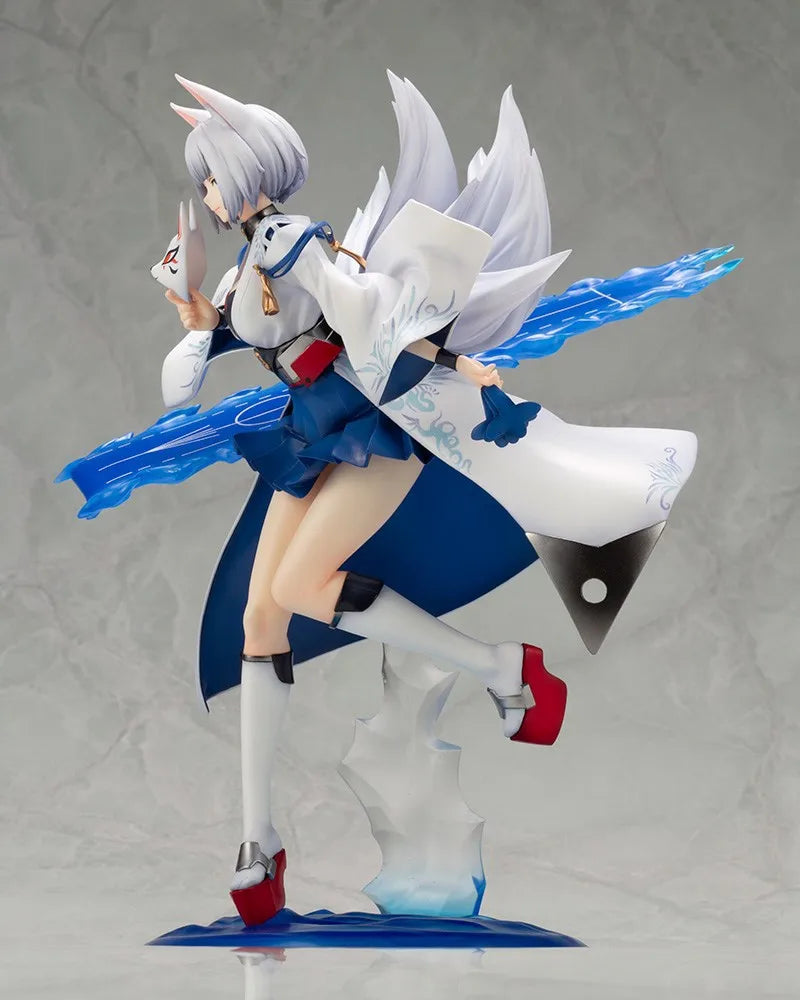 In Stock Original Kotobukiya Azur Blue Route Kaga Anime Doll Figures Model Toys Gifts Collection Ornaments