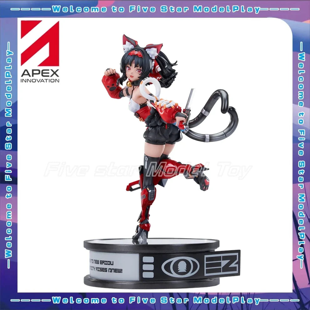 【Pre-sale】Original APEX-TOYS Scale 1/7 Zenless Zone Zero Cunning Rabbit House Cat Palace Yuna Figure Model Collection Gift
