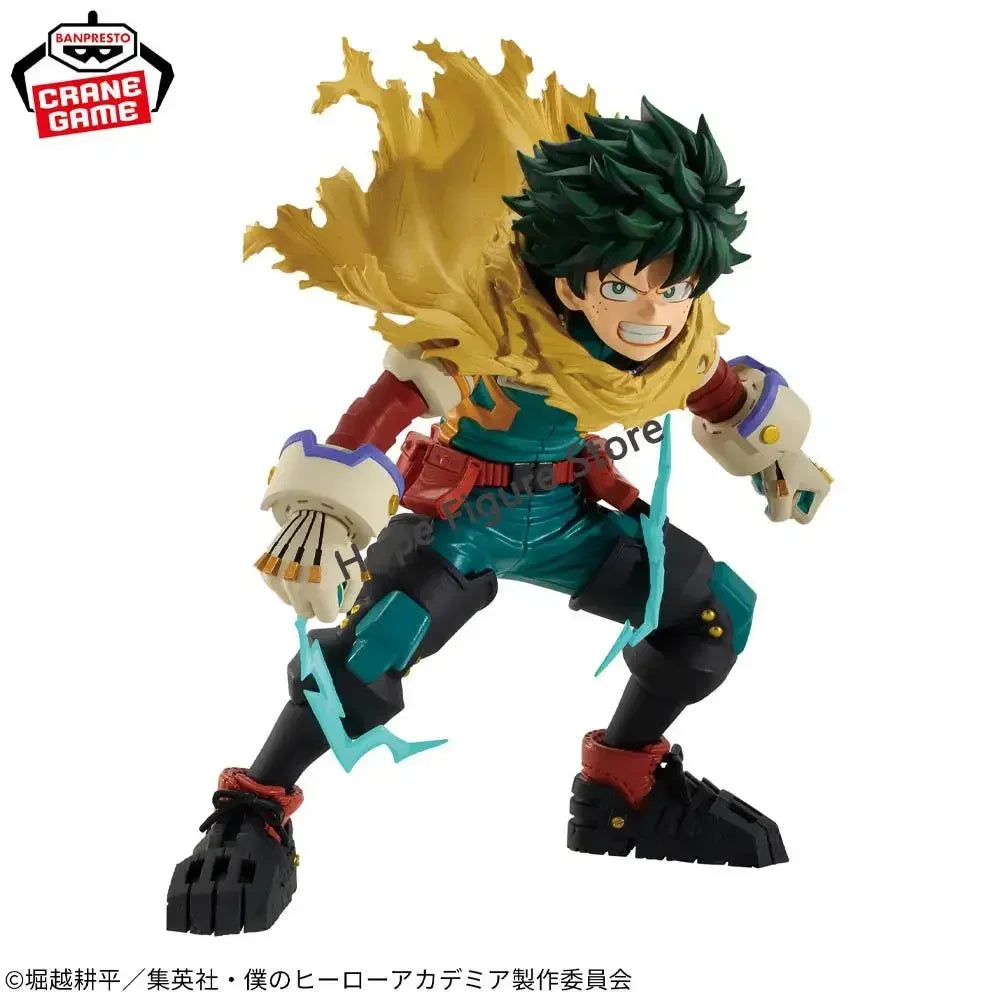 In Stock Original BANPRESTO THE AMAZING HEROES PLUS My Hero Academia Izuku Midoriya Figure Anime Model Genuine Boxed Toy