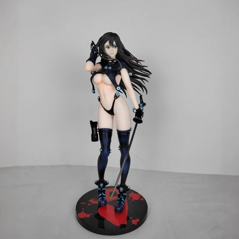 25cm Gantz Reika Shimohira Holding Knife Standing Pose Anime Figure Model Statue Toys