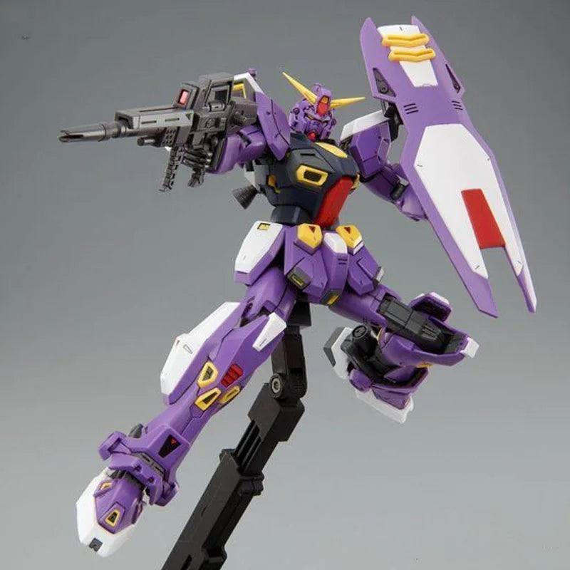 Bandai Original MG Gundam F90  1/100  Anime Action Figure Assembly Model Toys Collectible Model Ornaments Gifts For Children