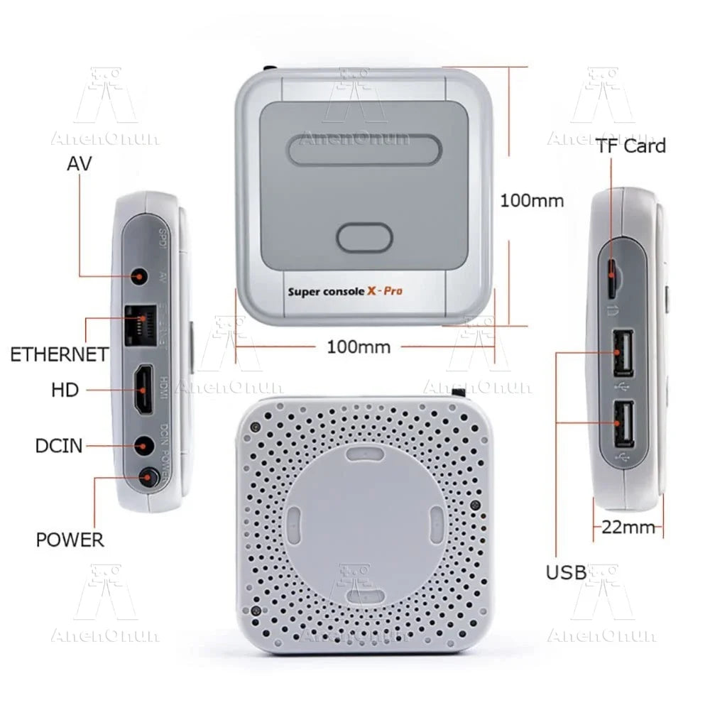 4K Gamebox Built-in 117000 Game 70 Emulator High Quality Video Game Console Android TV Box High Performance Emuelec Game Machine