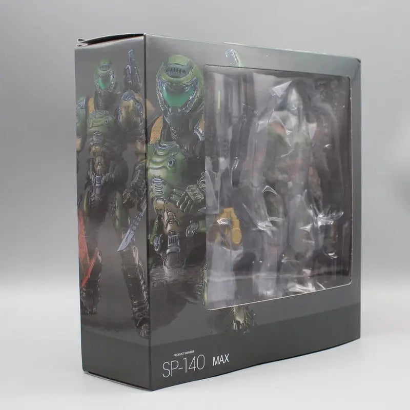 Figma Sp-140 17cm Doom Slayer Eternal Action Figure Anime Destroy Warrior Movable Model Statue Toy Gift for Collectors