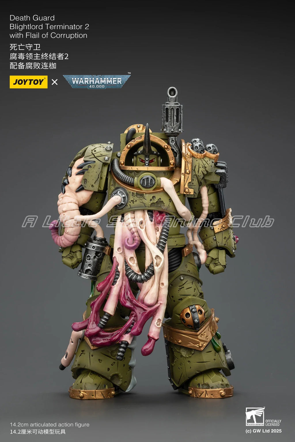 【Pre Sale】JOYTOY 1/18 Action Figure Warhammer 40000 Death Guard Team Model Toy