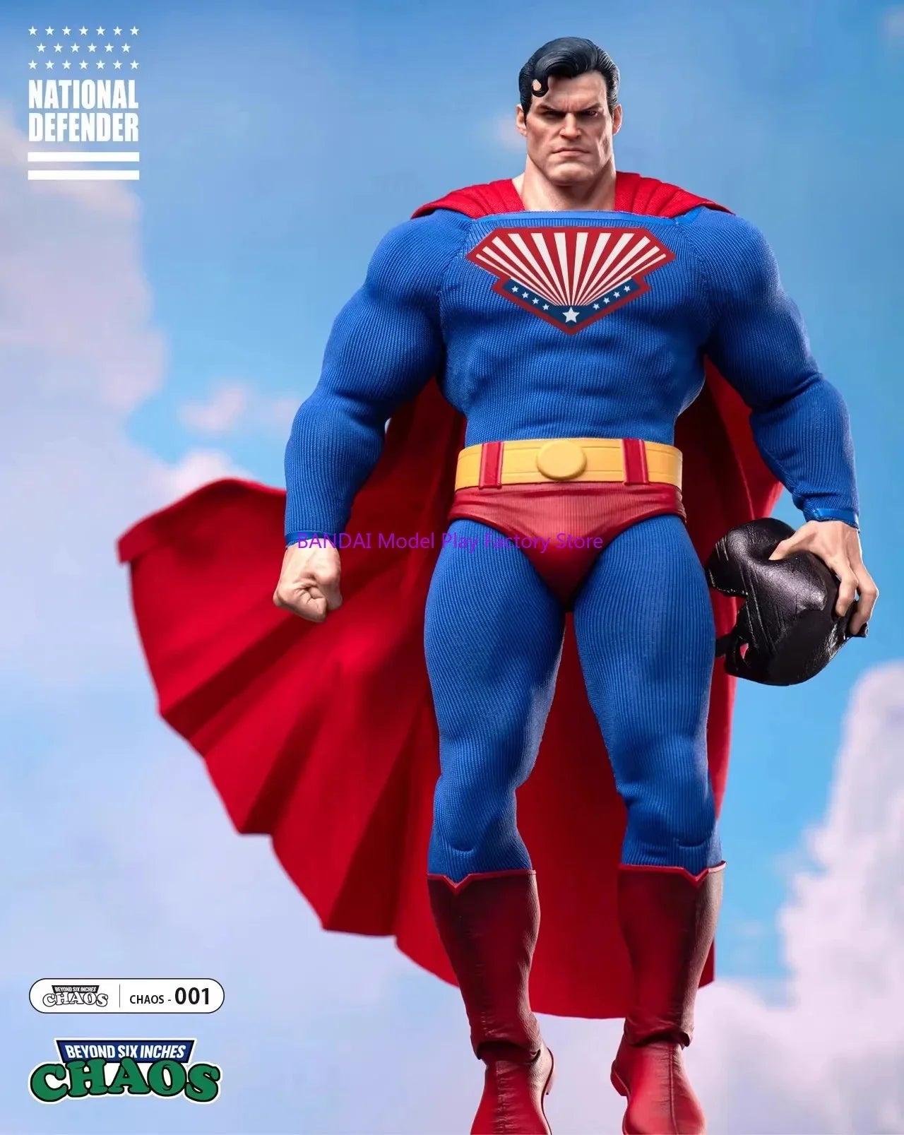 In Stock CHAOS CHAOS-001 1/12 Male Soldier Collectible National DEFENDER Guardian Super Protector Full Set 6in Action Figure Toy