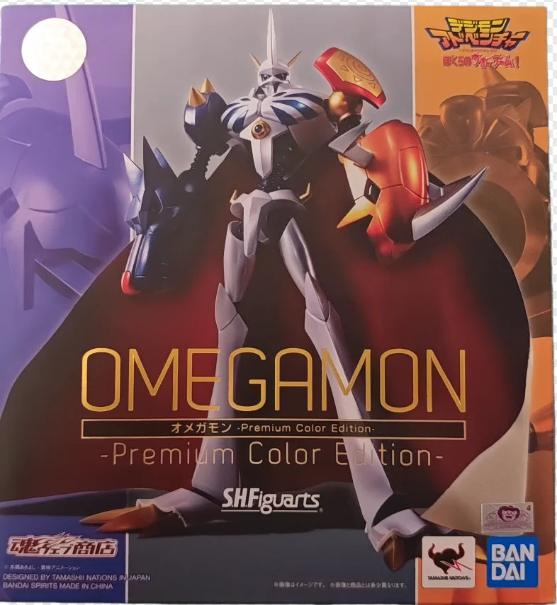 BANDAI SHF Digimon Our war game OMEGAMON Premium Color Edition BEST SELECTION Anime Collectible Action Figure Model Toys