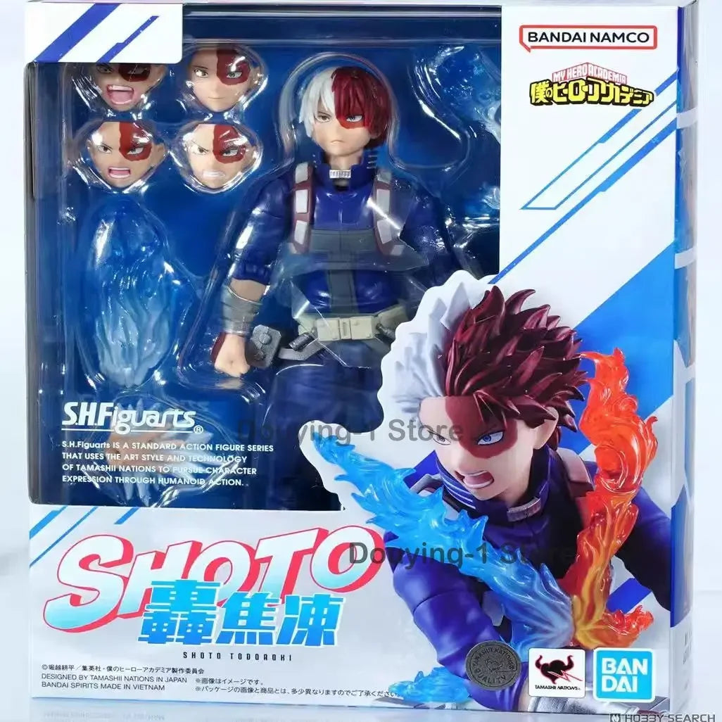 BANDAI S.H.Figuart My Hero Academia Shoto Anime Action Collection Figures Model Toys Figura Gift in Stock