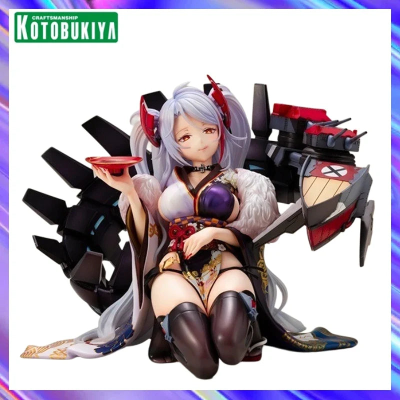 Original in Stock KOTOBUKIYA  Azur Blue Route Prince Eugen Baihualu 1/7 Figures Model Toys Collection Ornaments Gifts