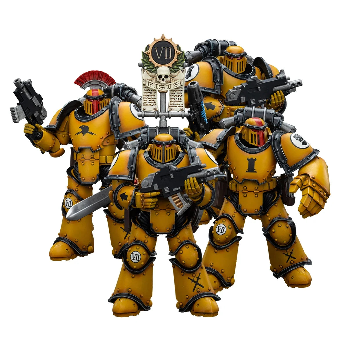 [IN-STOCK] JOYTOY Warhammer 30K 1/18 Action Figure Imperial Legion MkIII Tactical Squad Despoiler Squad Toys Gift