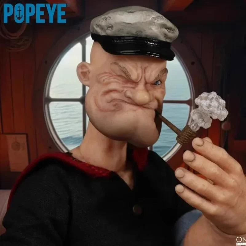 In Stock Original Mezco Toyz Popeye One:12 Collective Popeye 6 Inch Action Figure