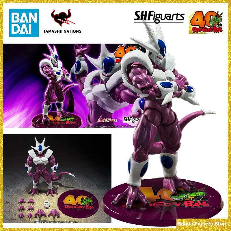 Original Bandai S.H.Figuarts SHF Cooler Final Form 40th Anniversary Reissue Edition In Stock Anime Action Collection Model Toys