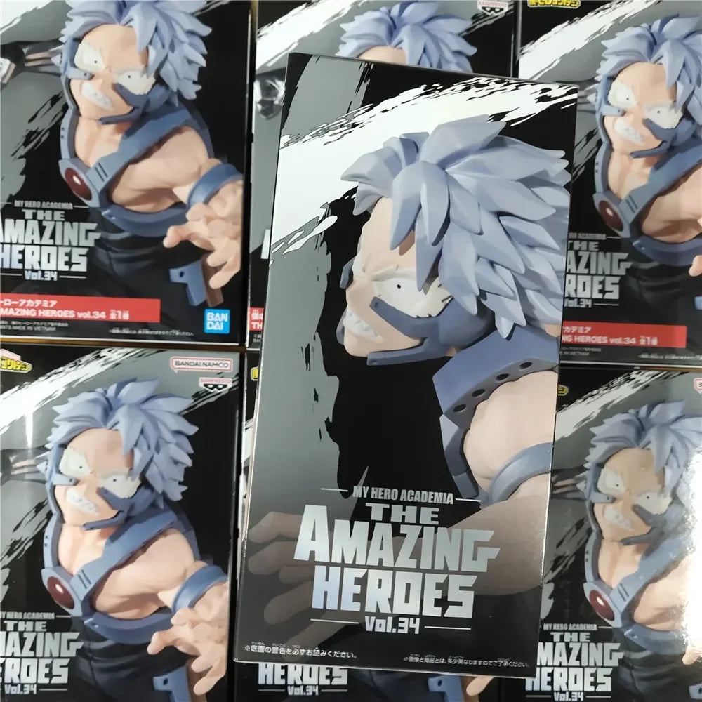 Original Bandai My Hero Academia DXF Tetsutetsu PVC Action Figures Boku No Hero Academia Collect Ornaments Figure Model Toys