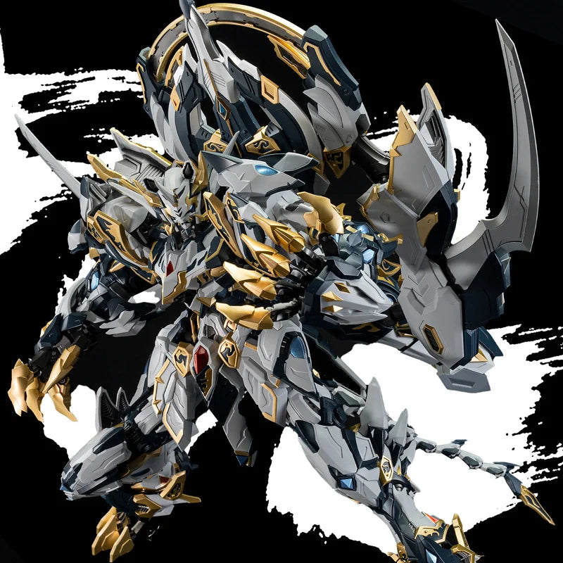 Zangdao Fourth Sacred Beast White Tiger Alloy Mecha Model CD02 Collectible Action Figure with Bonus Item Finished Toy