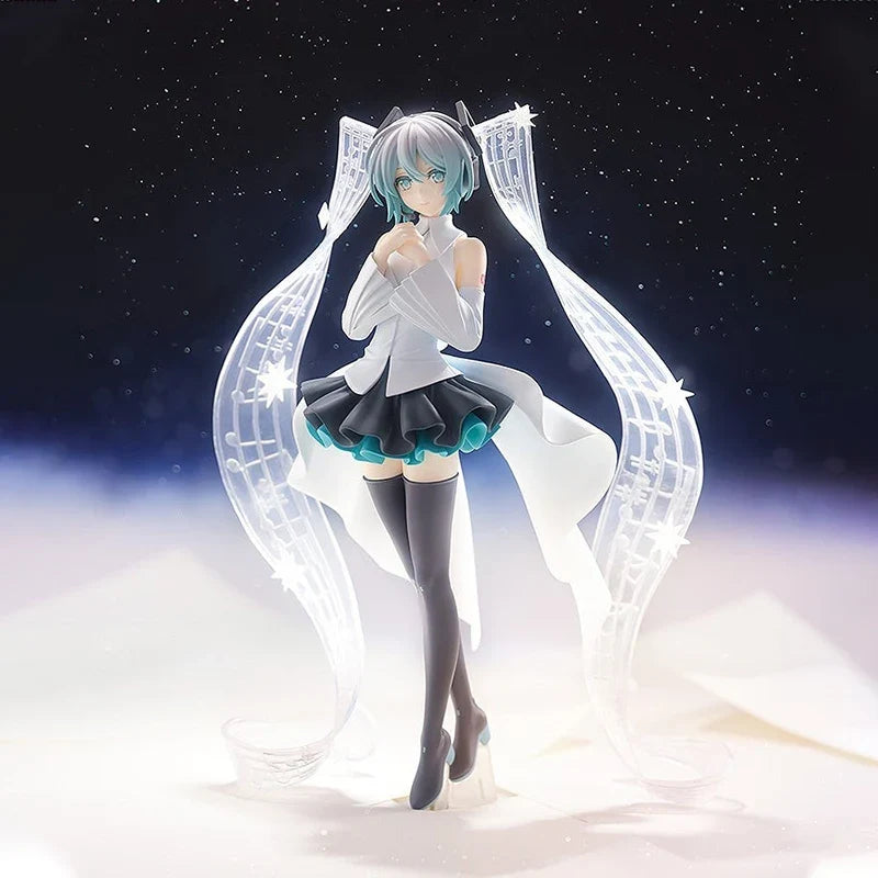 Genuine Anime Toys Gsc Hatsune Miku Little Missing Stars Figure Model Collection Beautiful Girl Desktop Decoration Toys