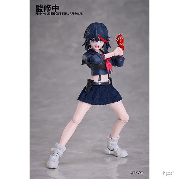 '+In Stock Original  ANIPLEX+ BUZZmod. KILL La KILL Matoi Ryuuko 14cm Animation Movable Doll Model Figure 2025 New Product