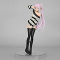 Frieren: Beyond Journey’S End Anime Figure Sweater Cute Girl Standing Posture Action Statue Doll Collectible Gift
