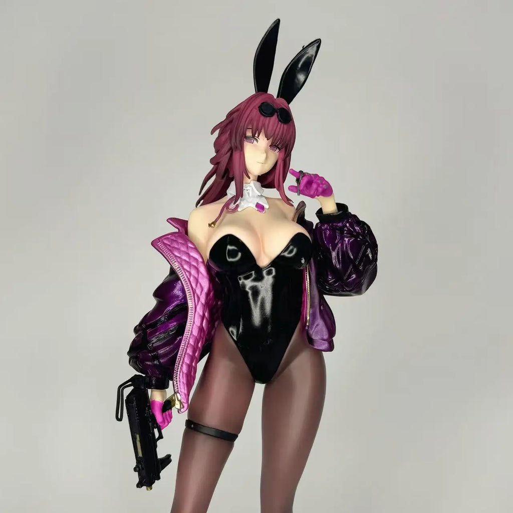 Genshin Impact beautiful girl series standing posture Kafka Rabbitism anime statue model handmade decorations