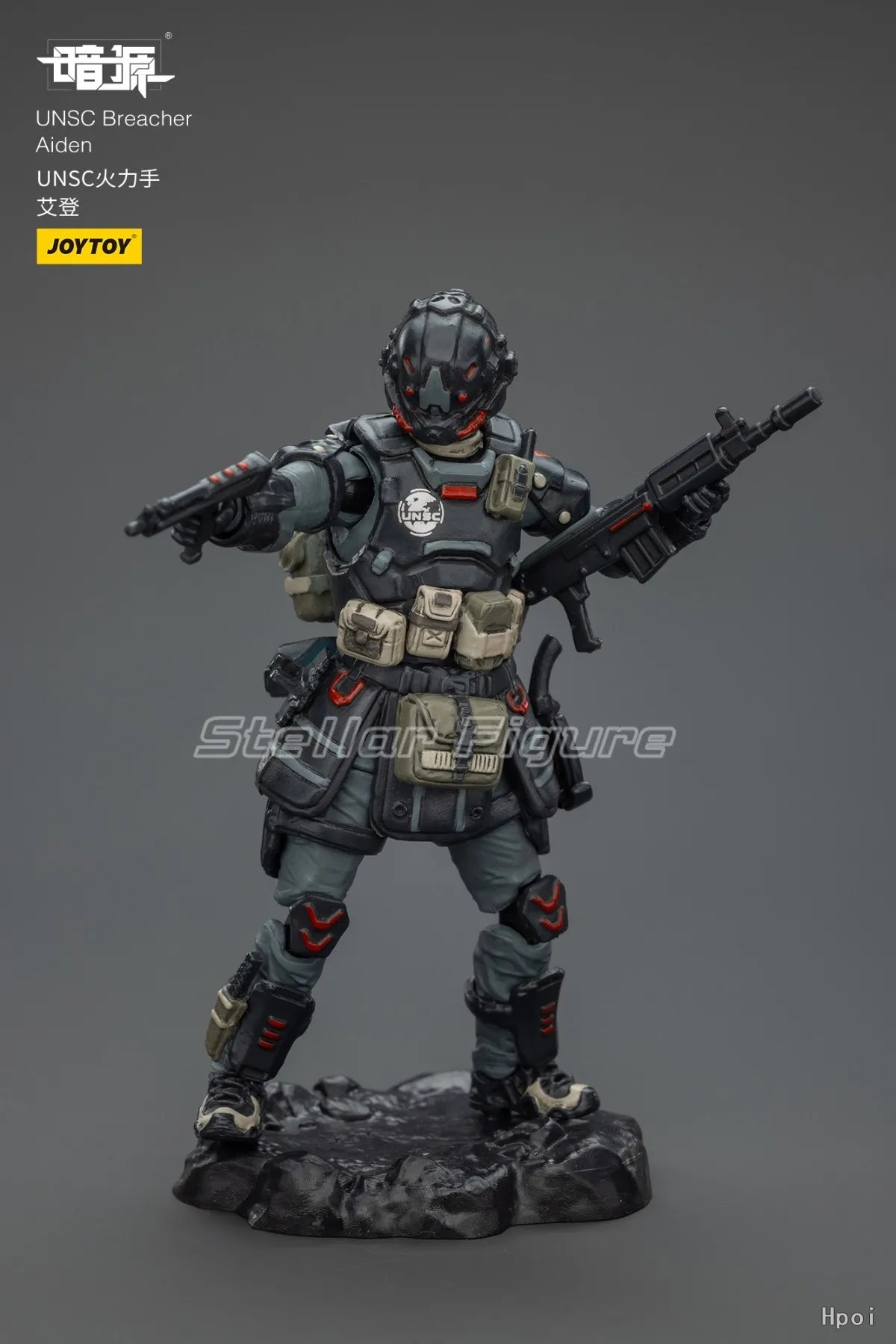 【SF】JOYTOY Warhammer Dark Source 1/18 Action Figure UNSC Breacher Aiden Mech Model Toys Gifts Collection Ornaments