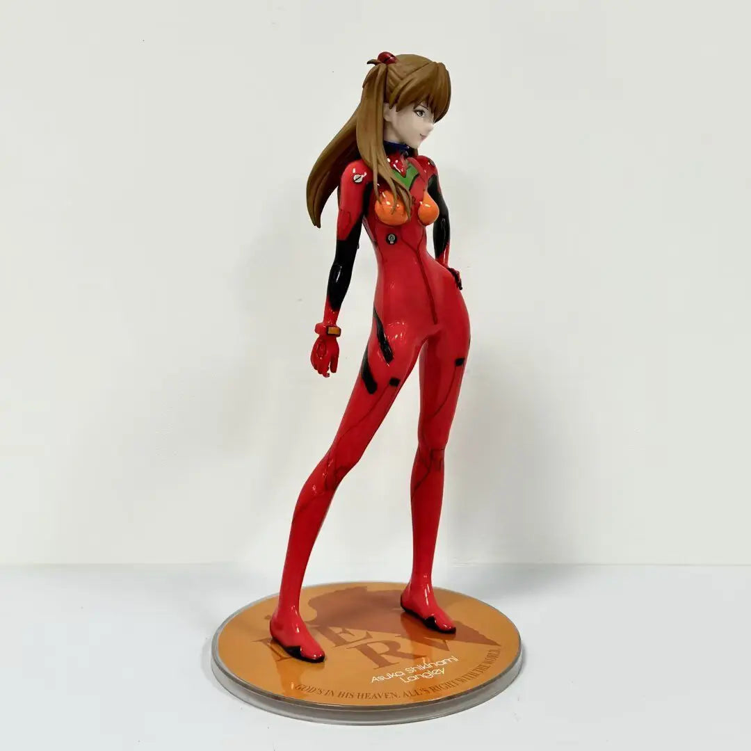 22CM Anime Asuka Langley Soryu Figure Shin Seiki Evangelion Souryuu Kaiyodo Standing With Arms Akimbo Action Figure Doll Toys