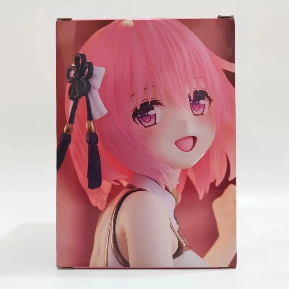 In Stock Taito Original Genuine To Love-Ru Darkness Desktop Cute Figure Momo Belia Deviluke Chinese Dress 13cm Model Toy Figures