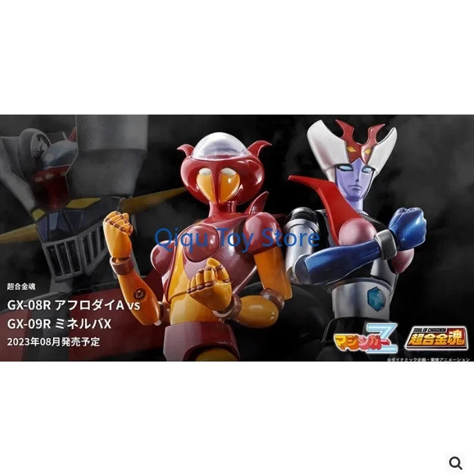 in stock  Super Alloy Soul Iron Armor All-rounder GX-08R Magnolia vs GX-09R Mineva X