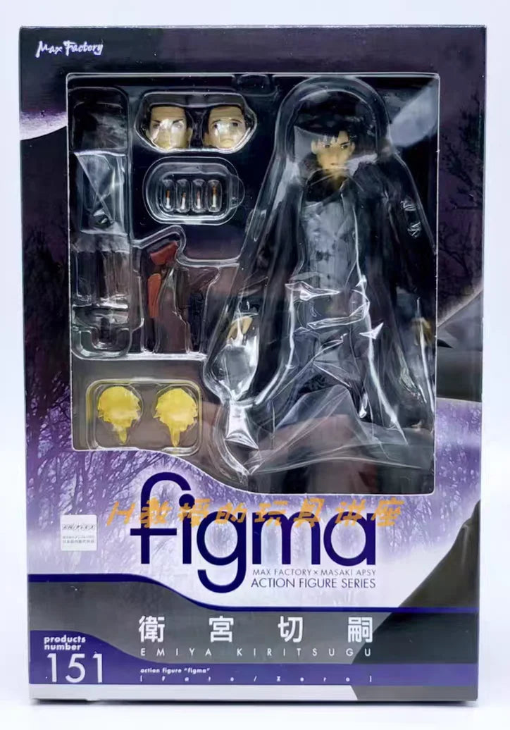 Original Max Factory Figma #151 Fate/Zero Remix Emiya Kiritsugu Anime Figure Model Toy Gift Collection
