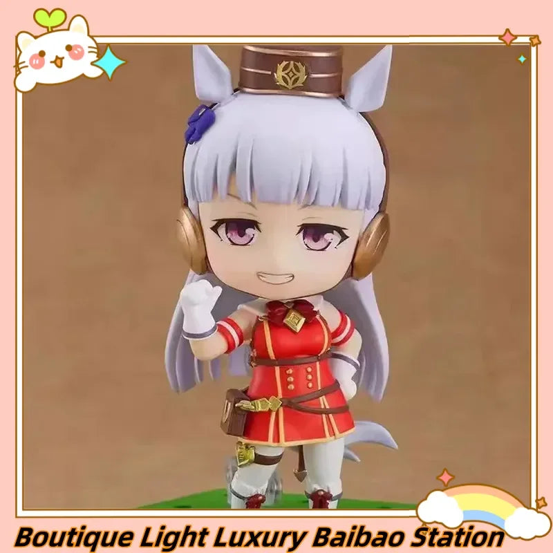 10cm Umamusume: Pretty Derby Cute Edition Anime Figure Collectible Ornament Doll Cartoon Models For Game Girls Boys Gift