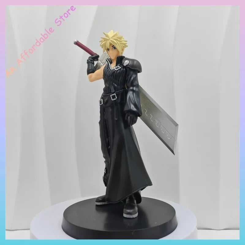 Final Fantasy 7 Sephiroth Cloud Strife Action Figure Model Desktop Peripheral Ornaments Children Toys Birthday Gift