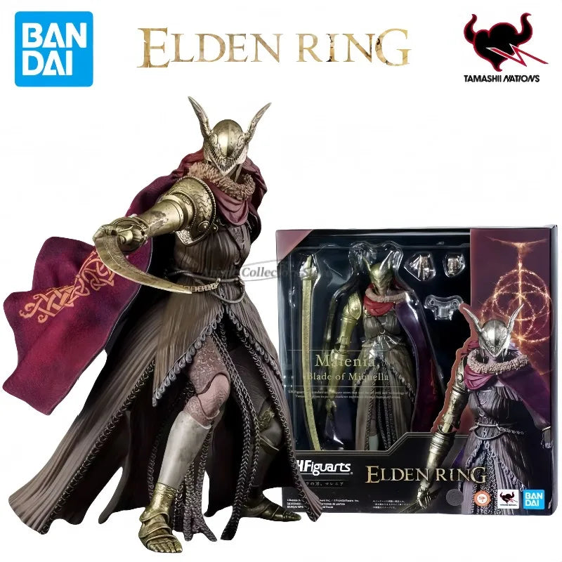 Original in Stock BANDAI The Elden Ring S.H.Figuarts SHF Malenia Blade of Miquella PVC Action Figures Model Toys