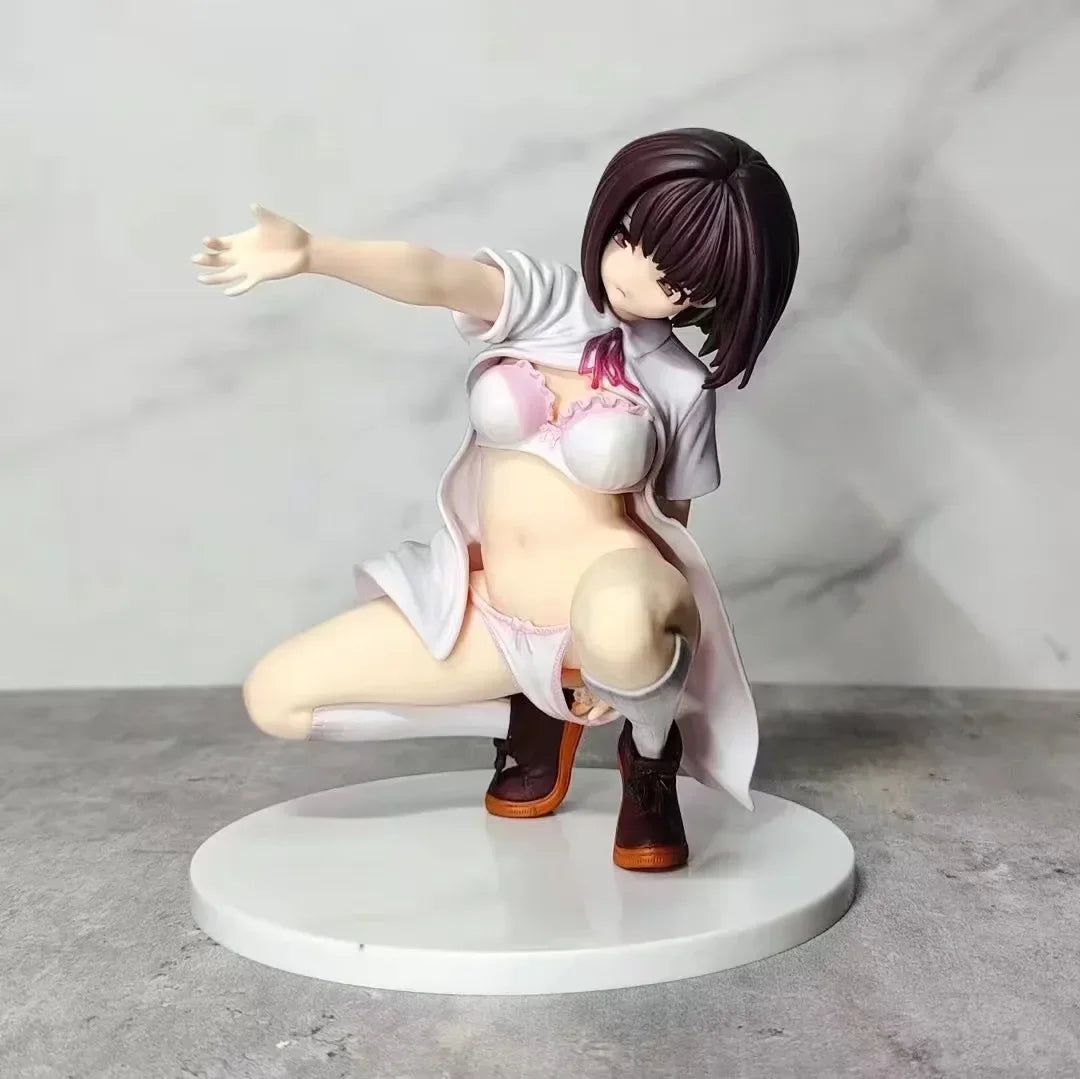 NEW 15.5CM F.W.A.T Otomebore Anime Sexy Girl Figure Hiiragi Mayu 1/6 PVC Action Figure Toy Adults Collection Model Doll Gifts