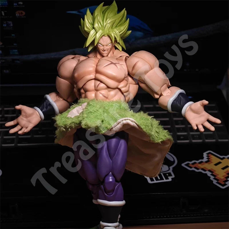 In Stock MLan Works Broly Skirt Hem Dragon Ball Super Saiyan Broly Skirt Hem Clothes Anime Action Figures Gifts Toys