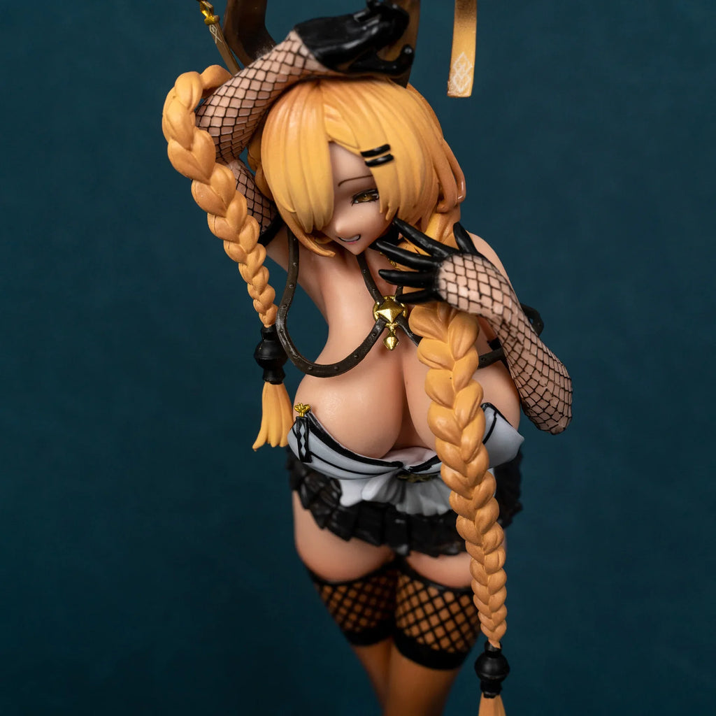 31cm Azur Lane Owari Game Figures Beautiful Girl Statue Cartoon Girl Models Boys Collectible Toys Cute Ornament Doll Toys Gifts