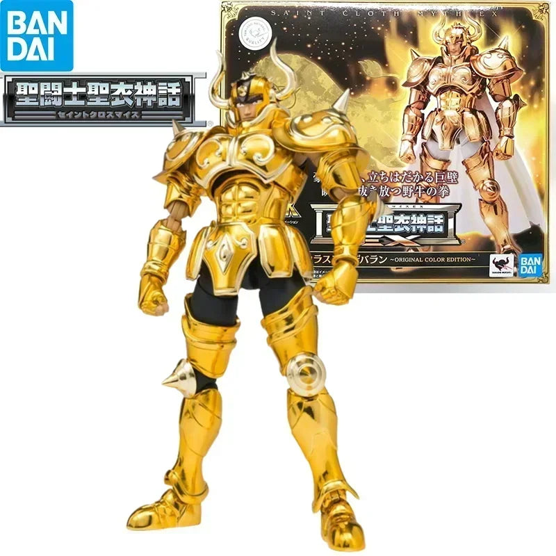 Bandai in Stock Saint Cloth Myth EX Taurus Aldebaran Revival Ver.Character Model Toy Gift Collection Action Figure Toy