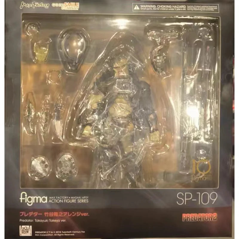 100% Original Figma SP 109 - Predator: Takayuki Takeya Arrange In Stock Anime Action Collection Figures Model Toys