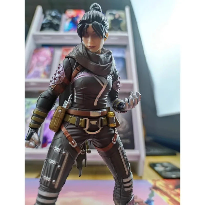 APEX Legends Game-related 2D Evil Spirit Bloodhunting Hound Figurine Model, Doll, Figurine, and Festival Gift Mother Kids Toys