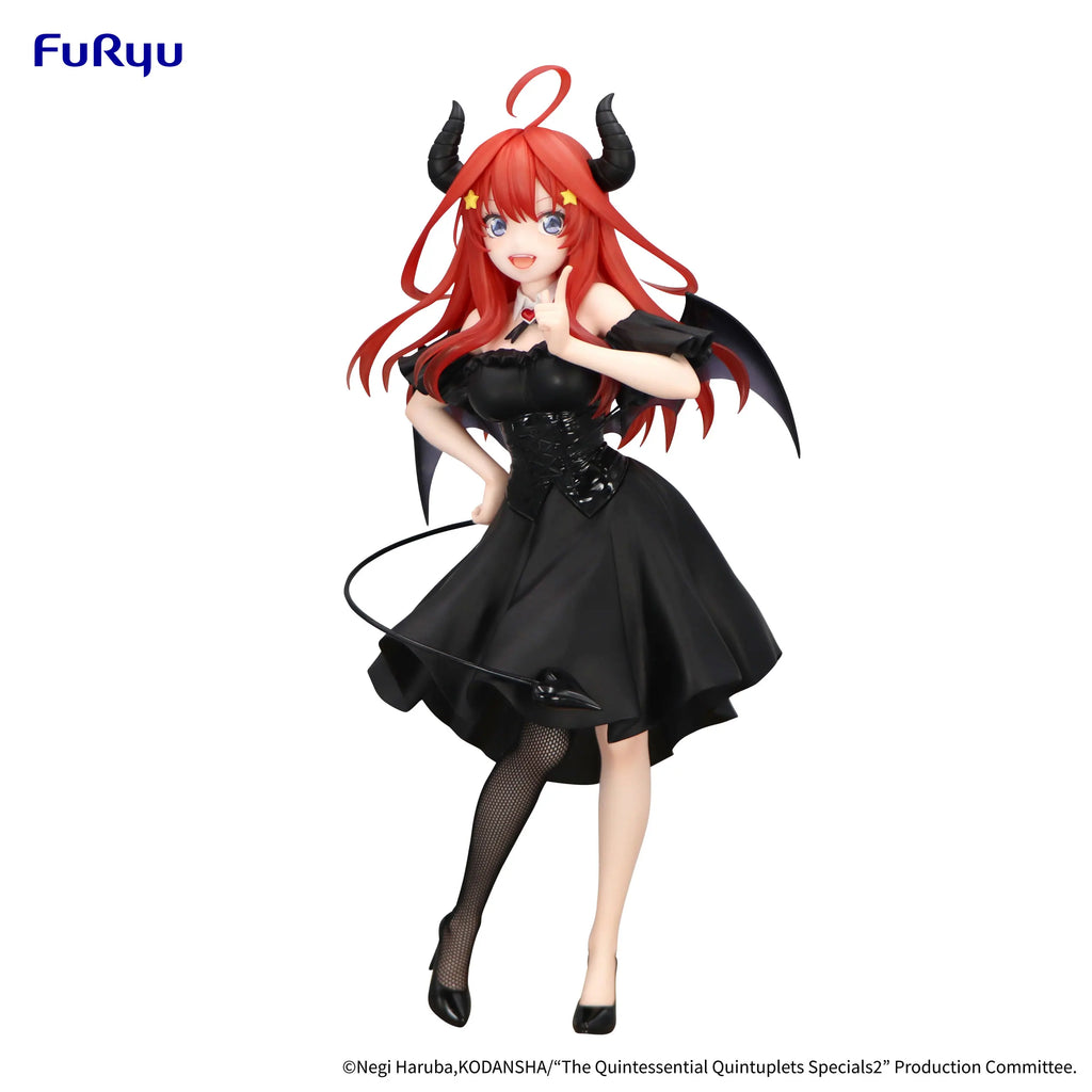 Original FuRyu BiCute Dark The Quintessential Quintuplets Nakano Itsuki PVC Anime Figures Action Figure Model Toys