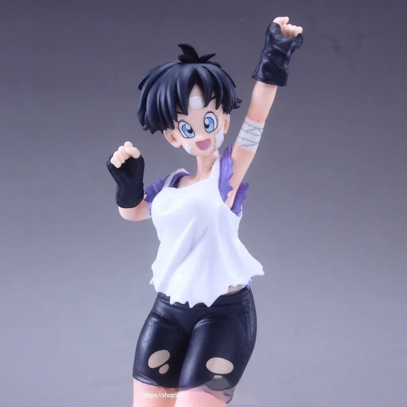 Exquisite MegaHouse Dragon Ball GALS Videl Recovery Ver. Figure Anime Statue 19cm PVC Model Collectible Gift for Fans
