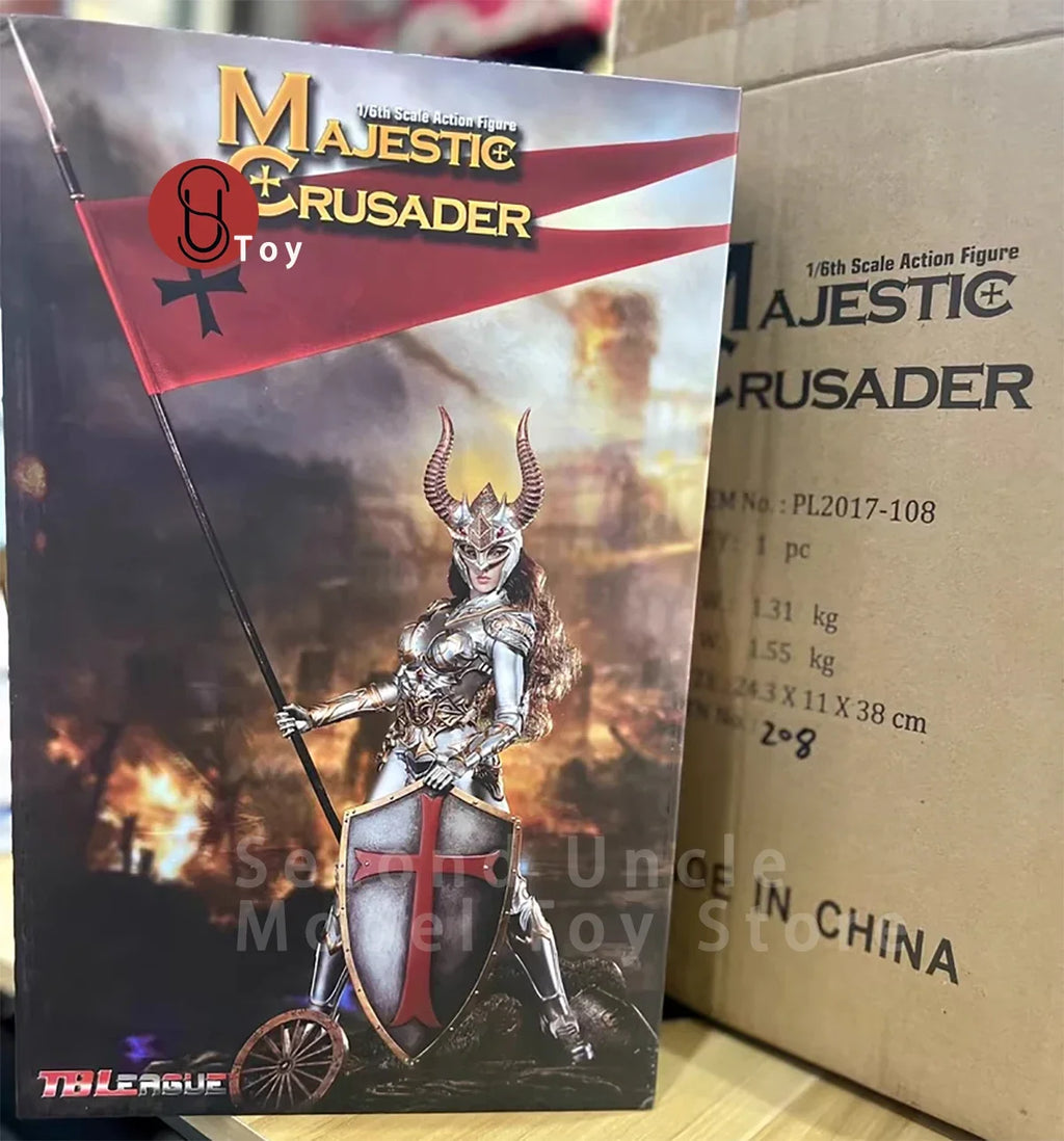 TBLeague PL2017-108 1/6 Majestic Crusader Out of print figurines 12''Female soldier Action figure Full Set Collectible Model Toy
