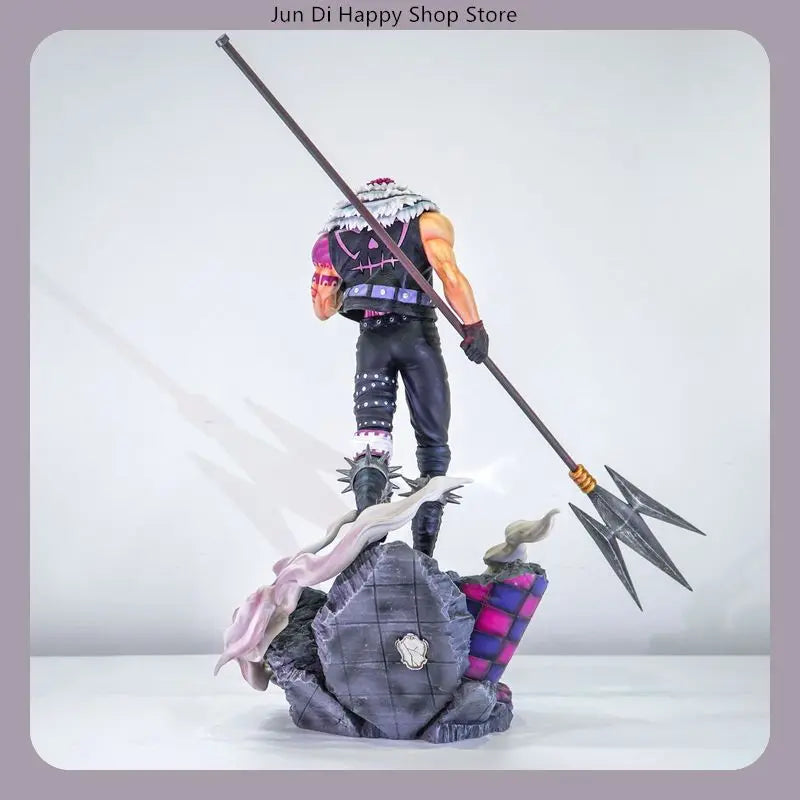 One Piece Charlotte Katakuri Battle Awakening Ver. Large Scale Figure Anime Statue Desktop Decoration Gift