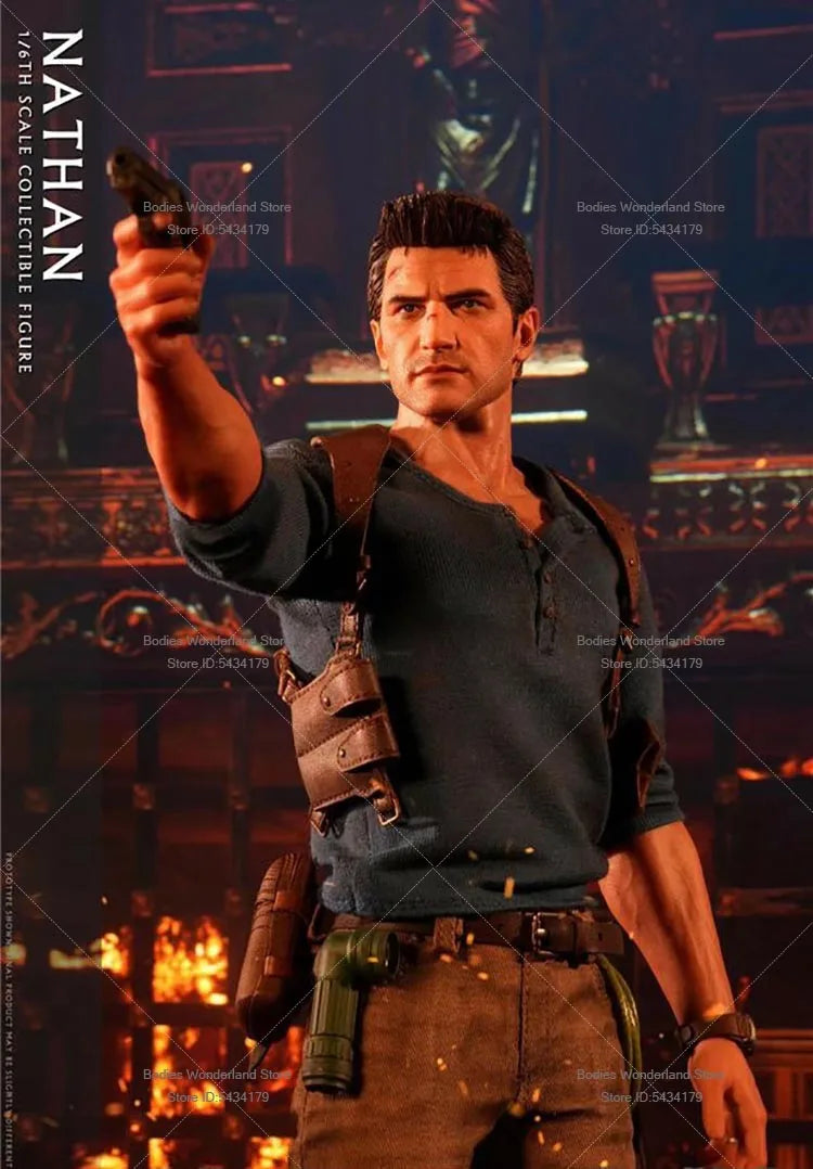 LimToys LIM012 1/6 Scale Adventure Games Series Uncharted Nathan Drake Male Soldier 12inch Action Figure Full Set Toys for Fans