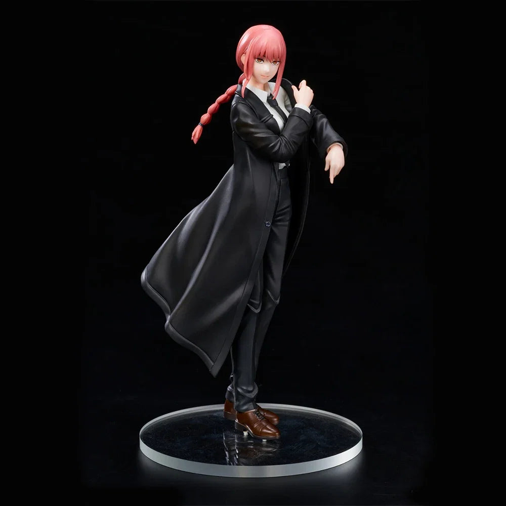In Stock TAITO Original Genuine Anime Chainsaw Man Makima Control Devil 18cm Collections Models Toy Figures Birthday Xmas Gifts