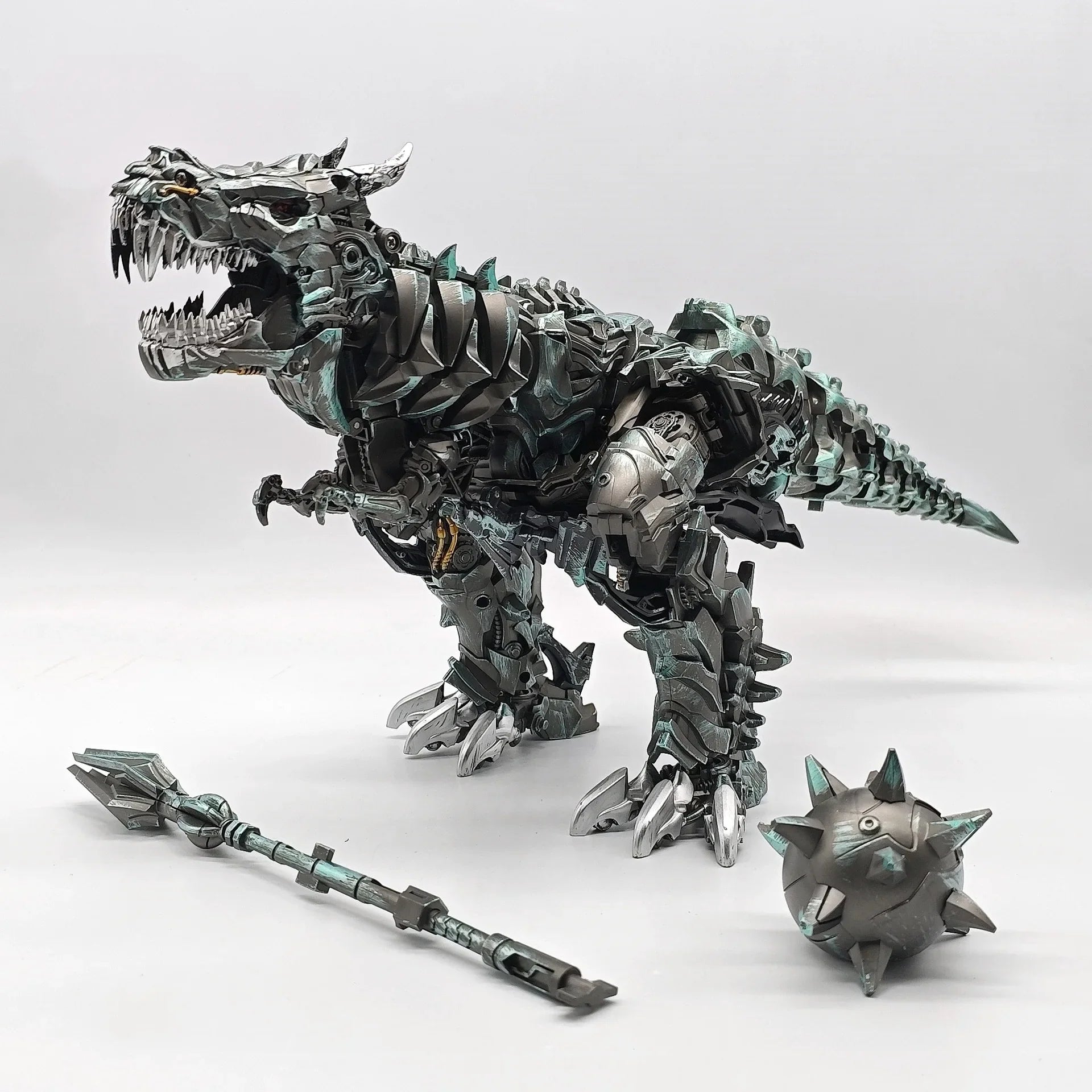 Transformed Toys Baiwei TW-1034 Steel Cable Large Movie Version KO SS Series Dinosaur Anime Model Action Figure Collection Gifts