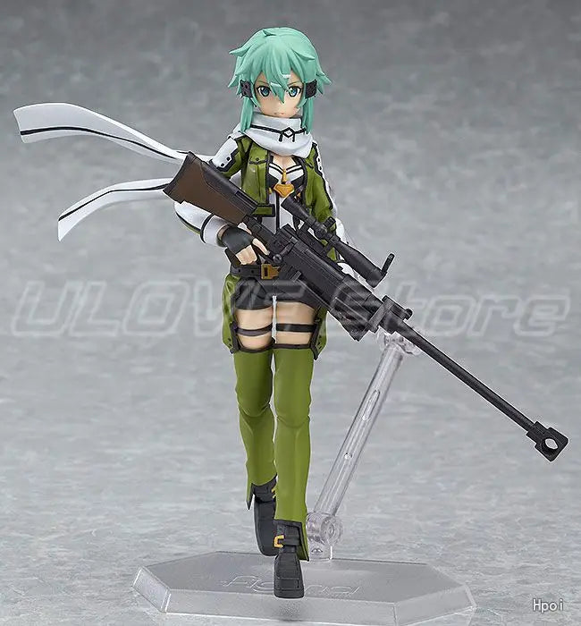 Original Max Factory Figma#241 Sword Art Online Ⅱ Asada Shino Action Figures Anime Figures Models Toys