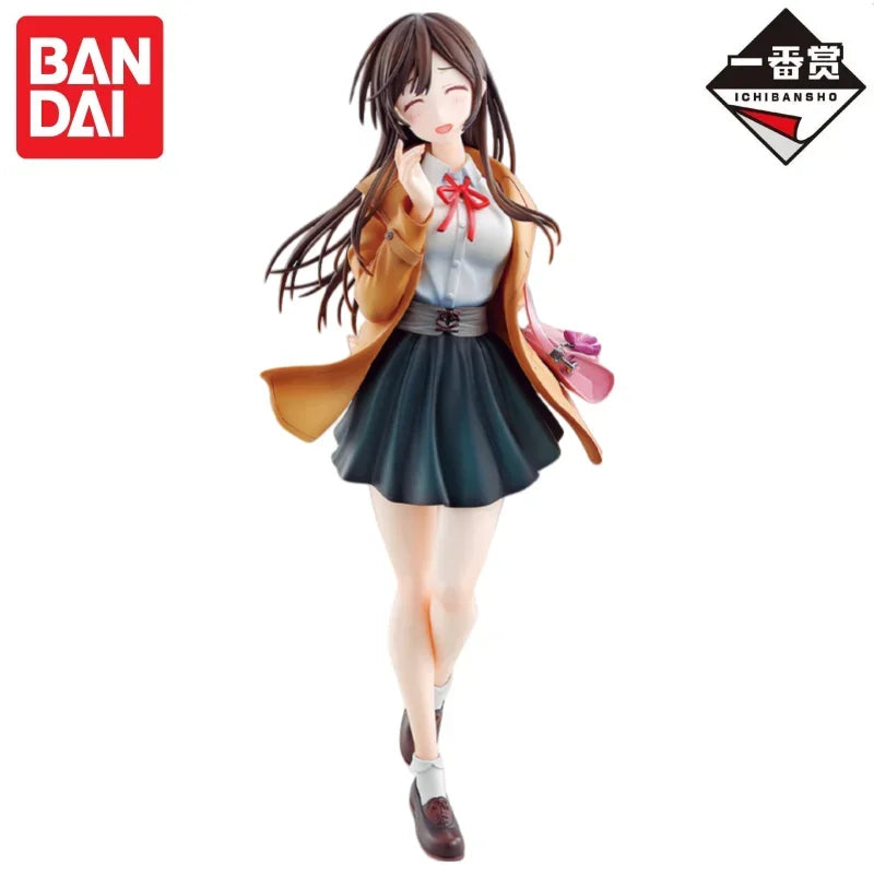 Ichiban In Stock Bandai Original Kuji Vol 2 Rent A Girlfriend Mizuhara Chizuru Action Figure Model New Boxed Toys Gifts