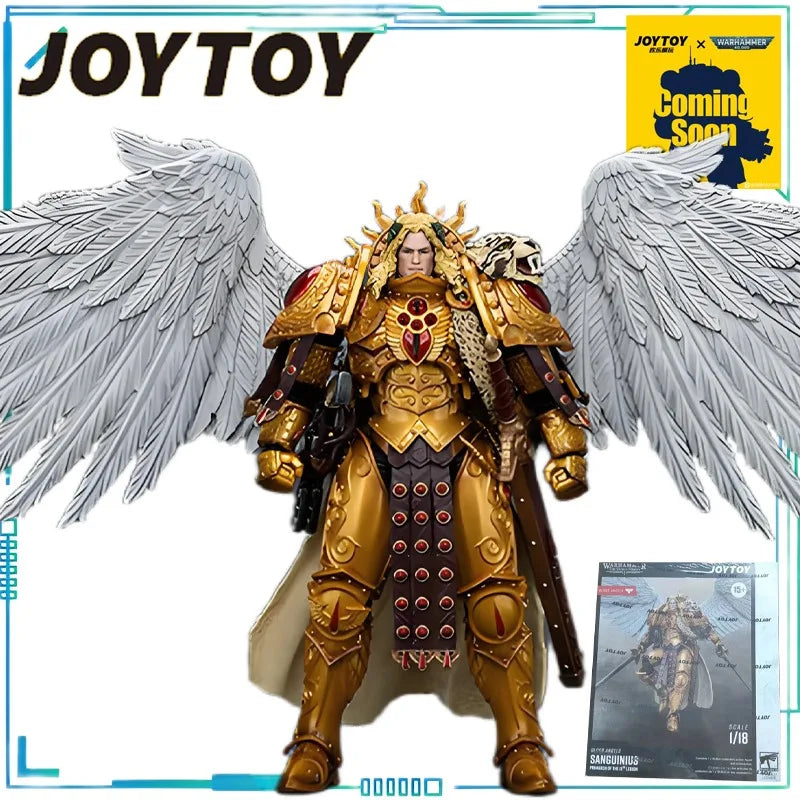 JOYTOY Genuine JOYTOY X Warhammer 40K Series Genealogy Emperor's Crown Prince HH Action Figure Boy Gift Collection Model
